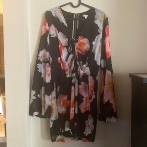 GB flower print romper